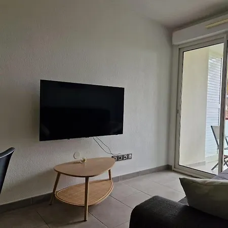 Le Grand Large T2 Climatise A 200 M Plage, Parking Apartment Sete