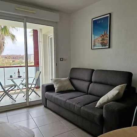 Le Grand Large T2 Climatise A 200 M Plage, Parking Apartment Sete