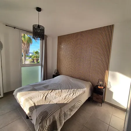 Apartment Le Grand Large T2 Climatise A 200 M Plage, Parking